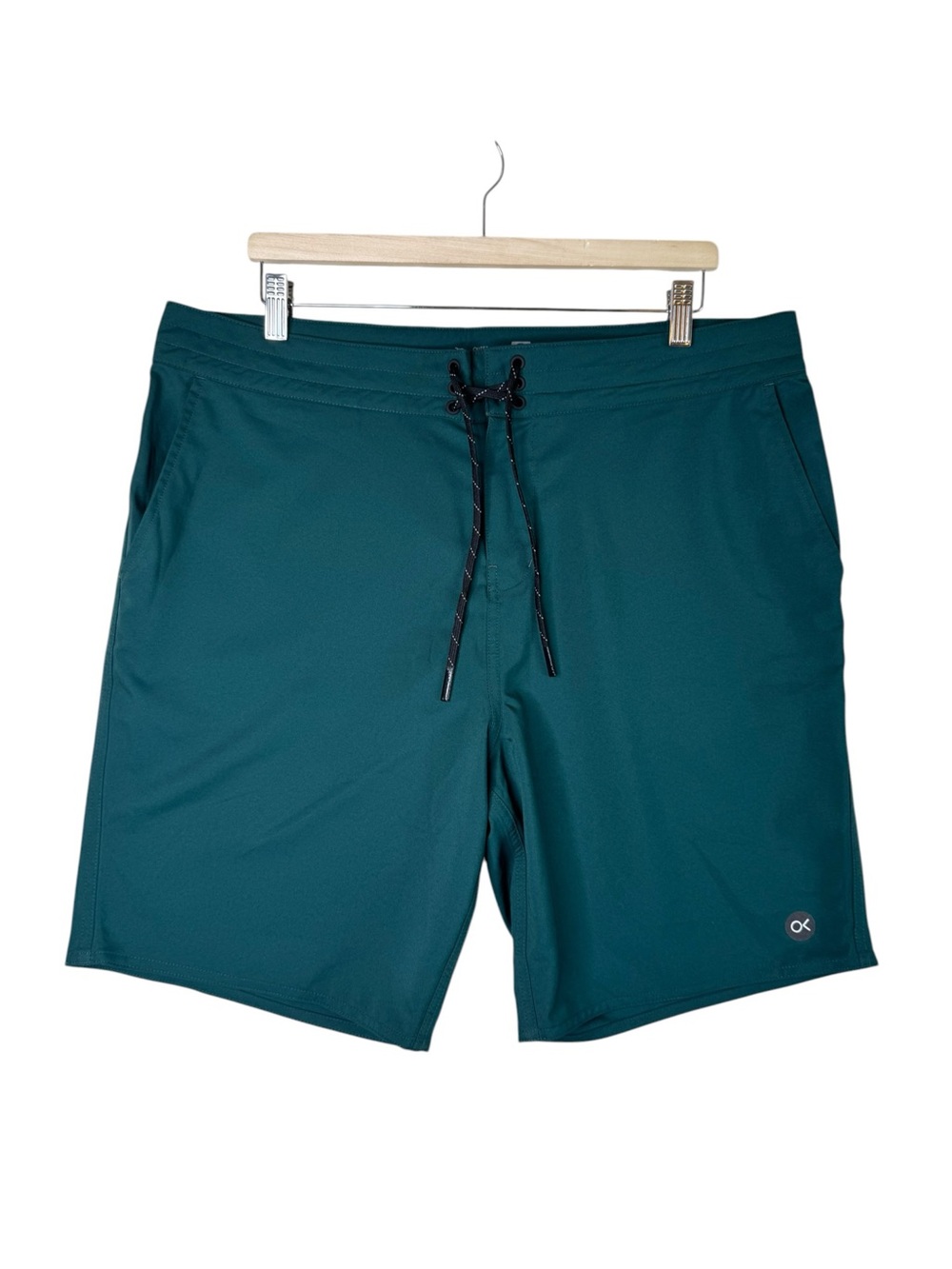 Outerknown Apex Hybrid By Kelly Slater Swim Short Boardshorts Green Mens Size 36